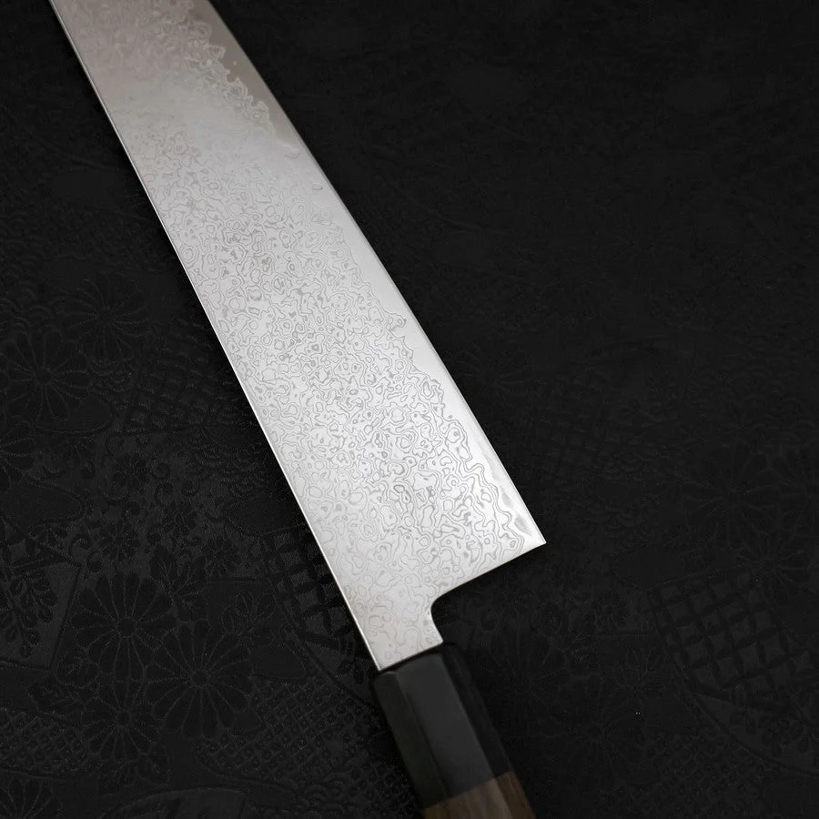 Kiritsuke Gyuto SG-2 Damast Dunkelgrüner Griff 240mm - Image 3