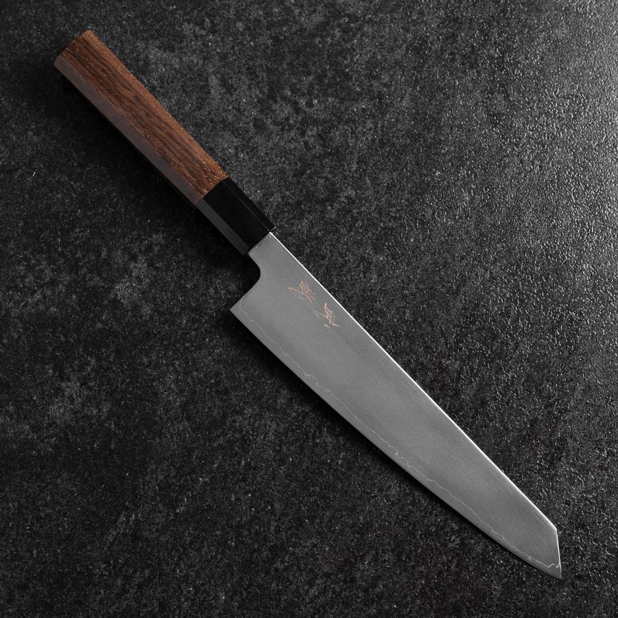 Kiritsuke Gyuto SLD Kagami Büffelhorn und Walnussholz Griff 205mm
