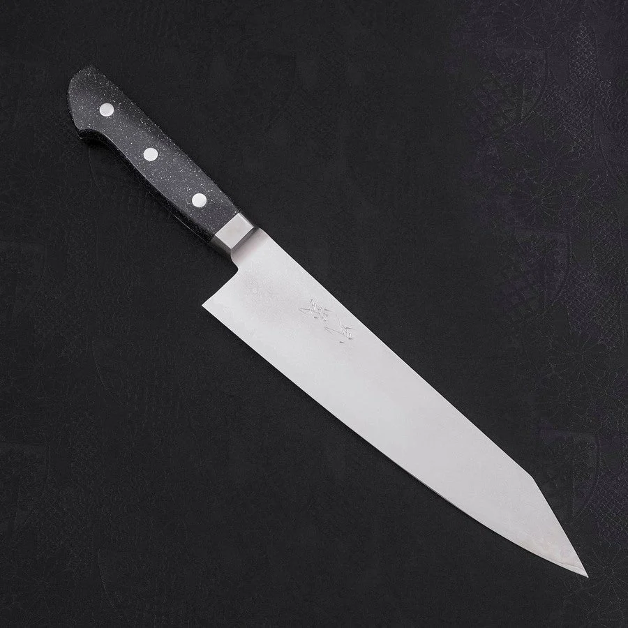 Kiritsuke VG-10 Damast Schwarzer Marmor Griff 210mm