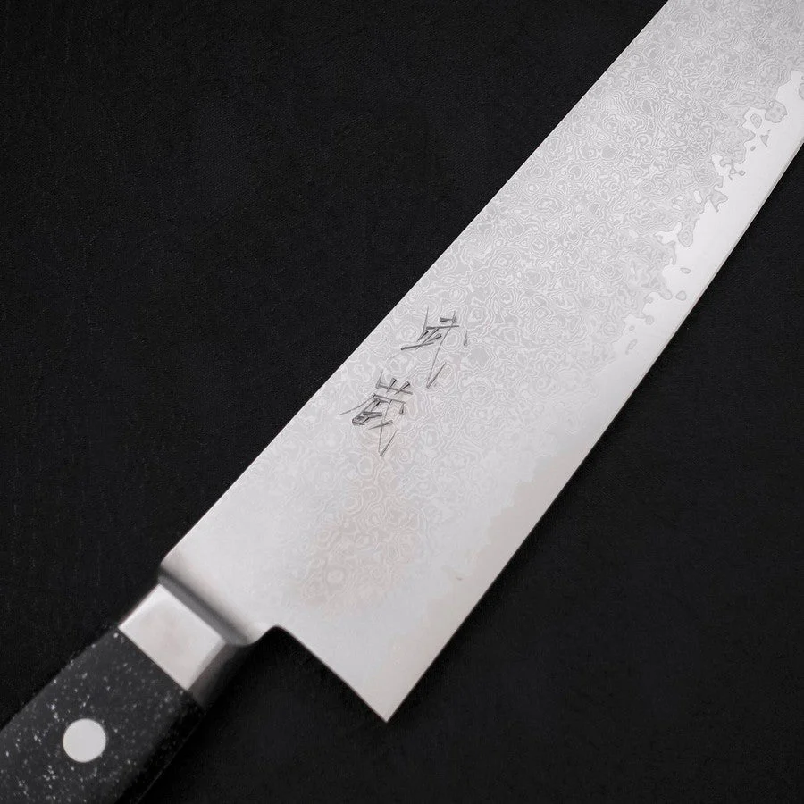 Kiritsuke VG-10 Damast Schwarzer Marmor Griff 210mm - Image 3