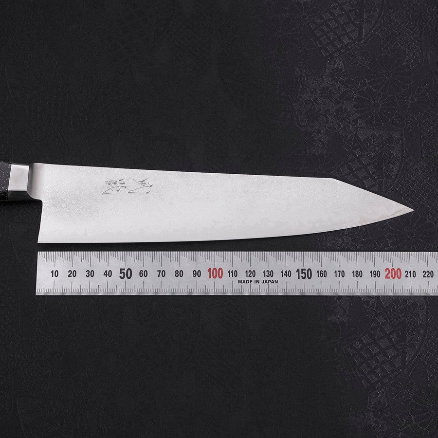 Kiritsuke VG-10 Damast Schwarzer Marmor Griff 210mm - Image 7