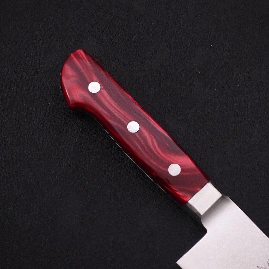 Kiritsuke VG-10 Damast Rot Marmorierter Griff 210mm - Image 6