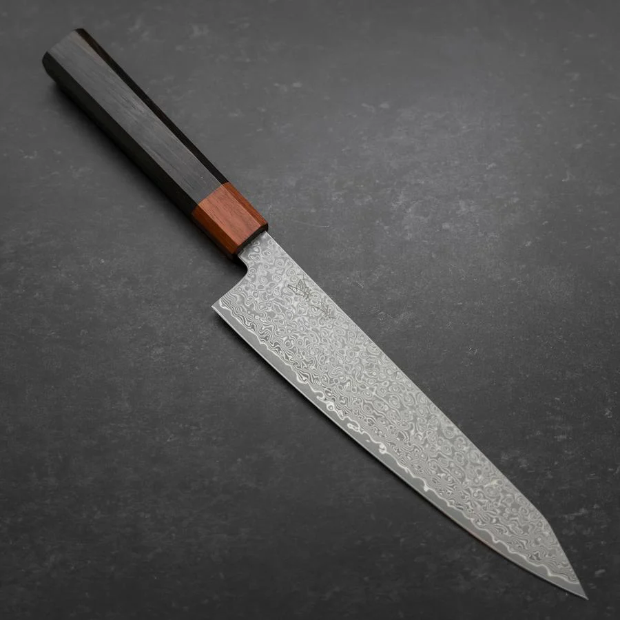 Kiritsuke Gyuto VG-10 Damast Rosen- und Ebenholz Griff 210mm