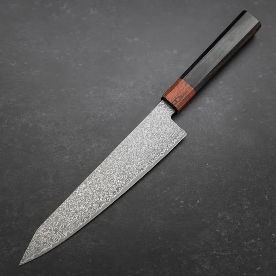 Kiritsuke Gyuto VG-10 Damast Rosen- und Ebenholz Griff 210mm - Image 2