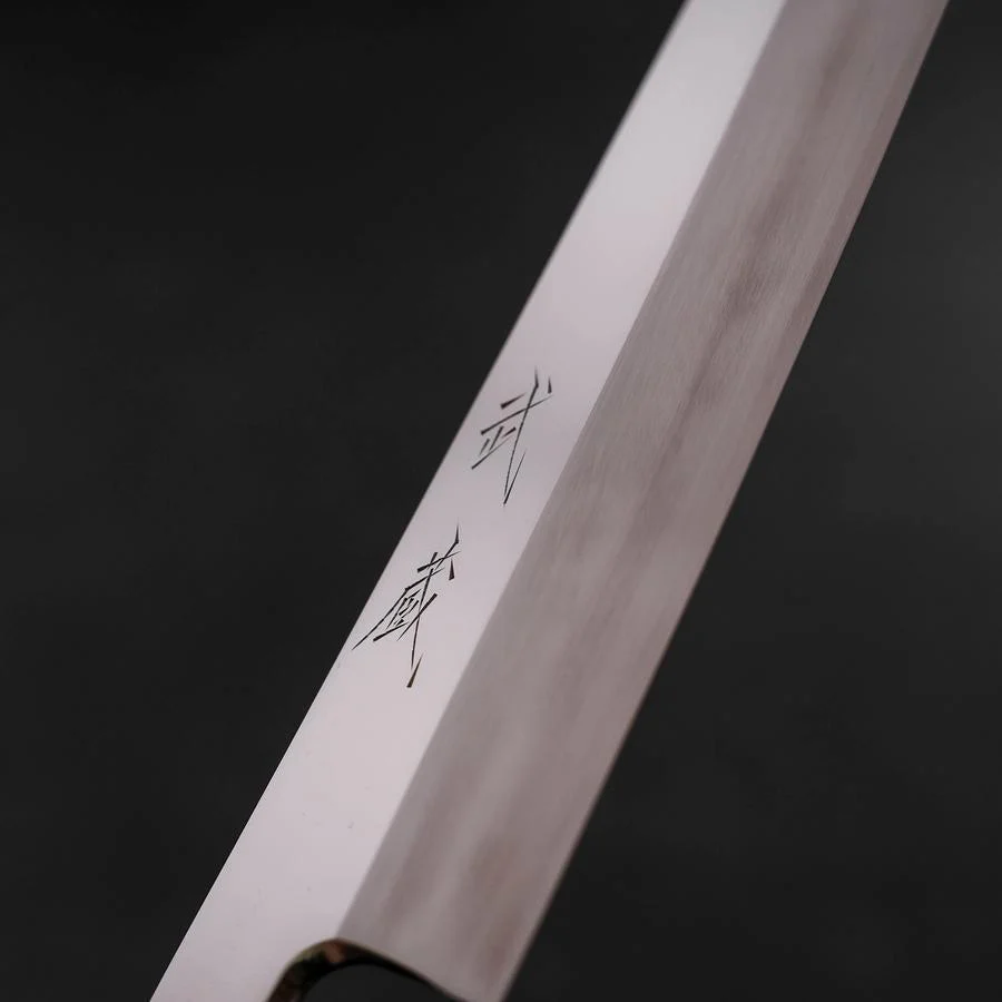 Kiritsuke Gyuto VG-10 Kagami Büffelhorn und Ebenholz Griff 240mm - Image 3