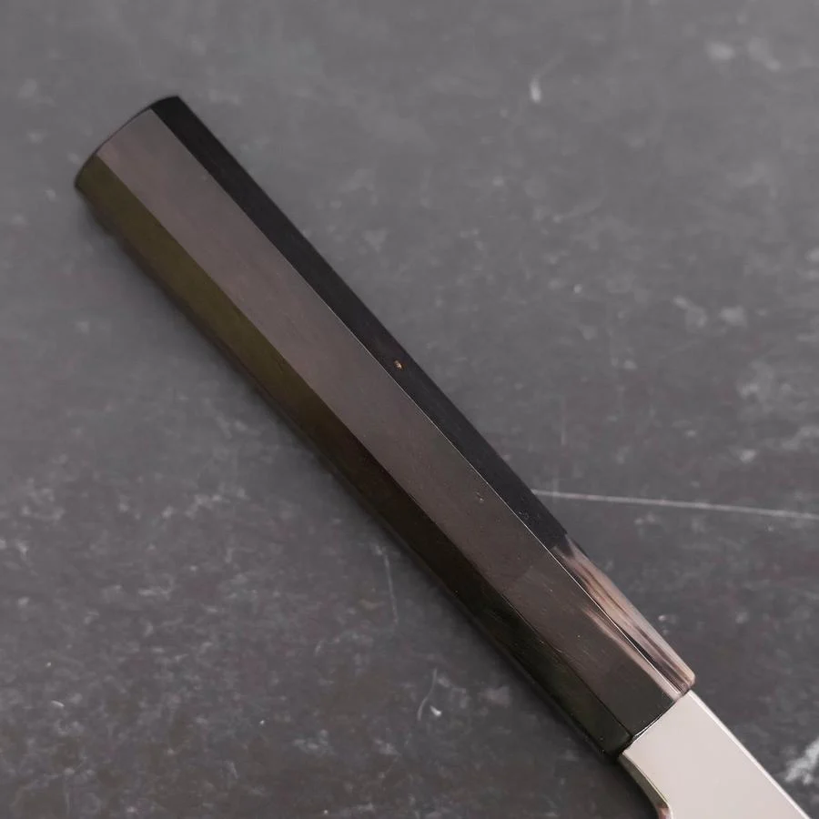 Kiritsuke Gyuto VG-10 Kagami Büffelhorn und Ebenholz Griff 240mm - Image 6