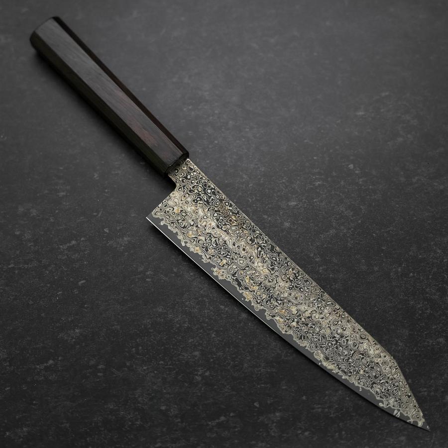 Kiritsuke SG-2 Schwarzer Nickel Damast Ebenholz Griff 210mm
