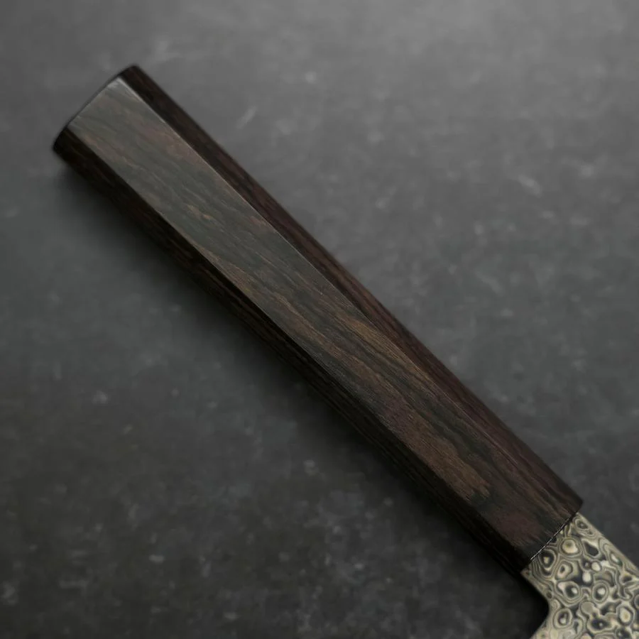 Kiritsuke SG-2 Schwarzer Nickel Damast Ebenholz Griff 210mm - Image 6