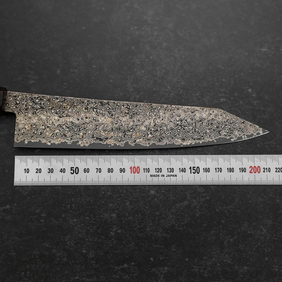 Kiritsuke SG-2 Schwarzer Nickel Damast Ebenholz Griff 210mm - Image 7