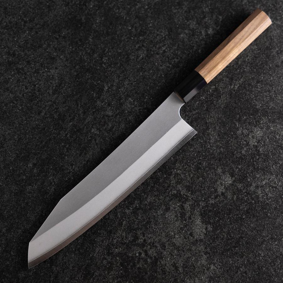 Kiritsuke Silver Steel #3 Kasumi Büffelhorn und Walnussholz Griff 240mm - Image 2