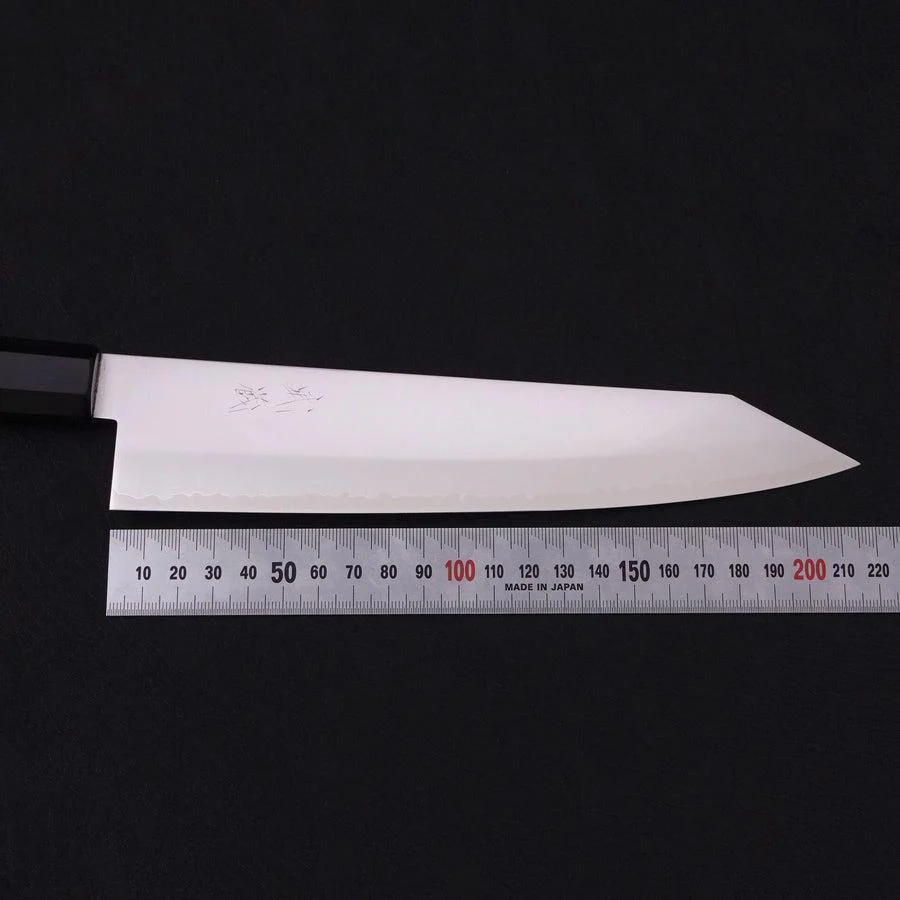 Kiritsuke ZDP-189 Poliert Büffelhorn und Ebenholz Griff 210mm - Image 7