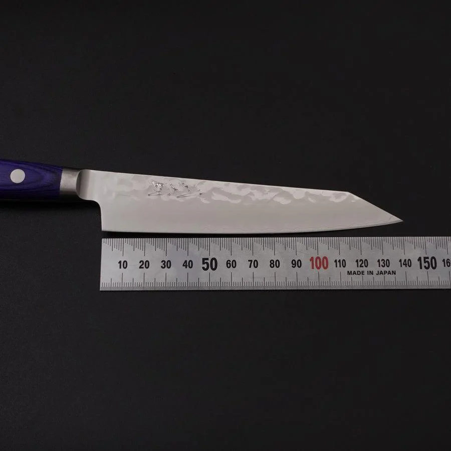 Kiritsuke Petty AUS-10 Tsuchime Blauer Westlicher Griff 145mm - Image 7