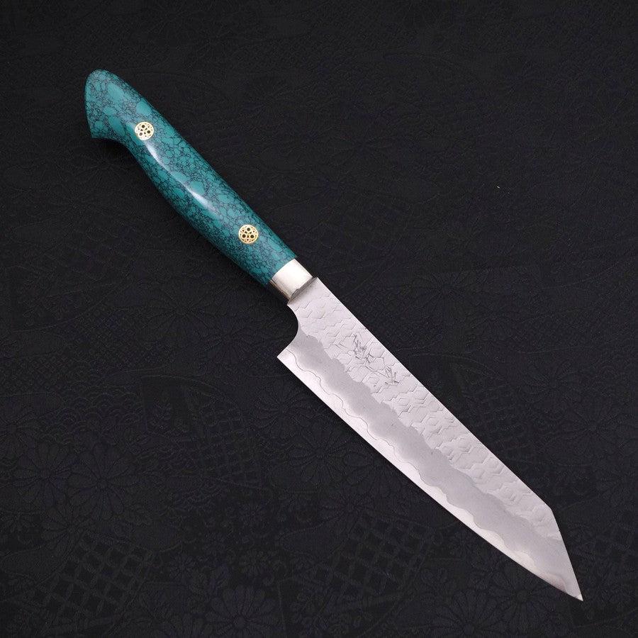 Kiritsuke Petty SG-2 Tsuchime Grüner Türkis Griff 150mm