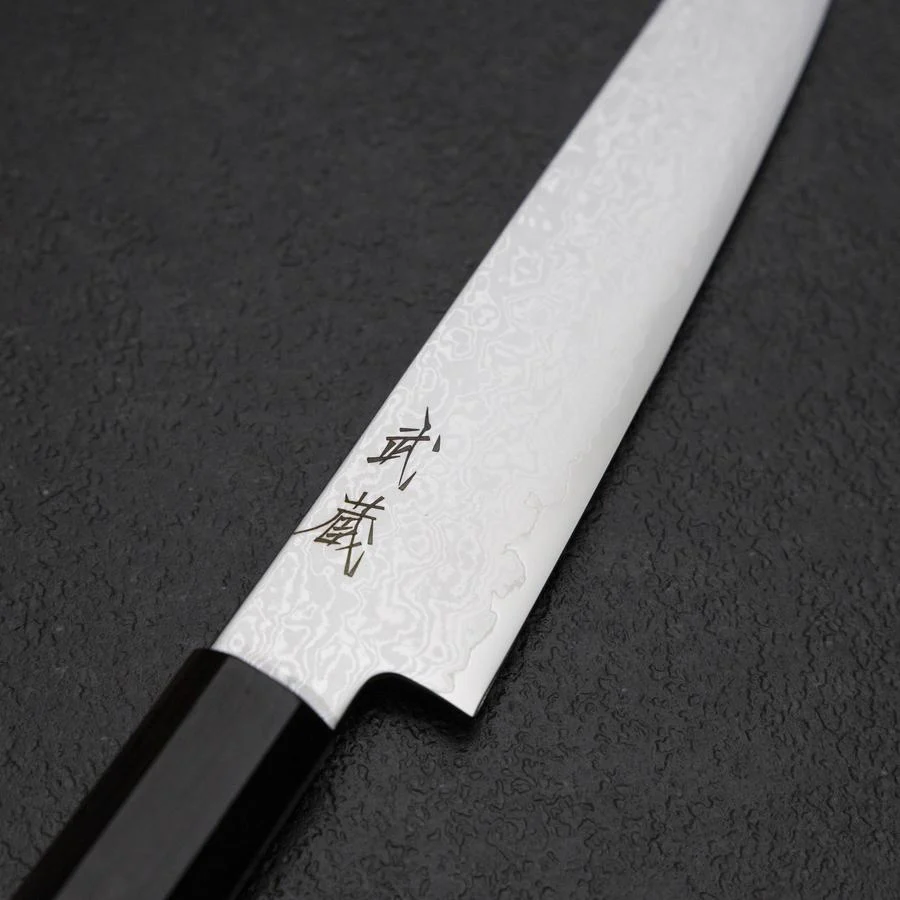 Kiritsuke Petty VG-10 Damast Ebenholz Griff 145mm - Image 3