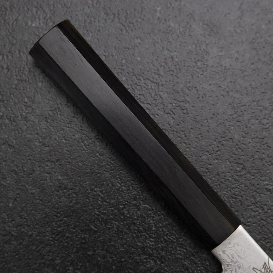 Kiritsuke Petty VG-10 Damast Ebenholz Griff 145mm - Image 6
