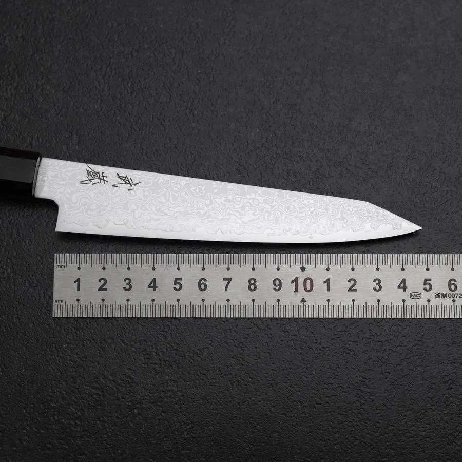 Kiritsuke Petty VG-10 Damast Ebenholz Griff 145mm - Image 7