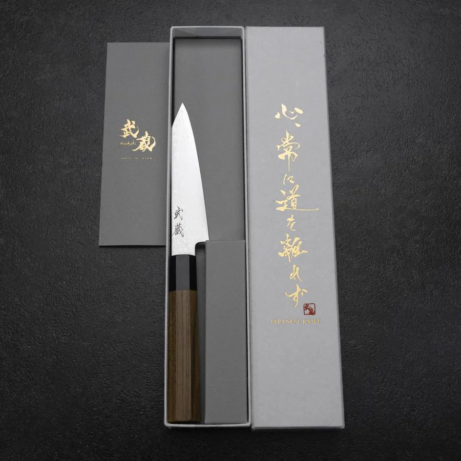 Kiritsuke Petty VG-10 Damast Zelkove Griff 110mm - Image 8