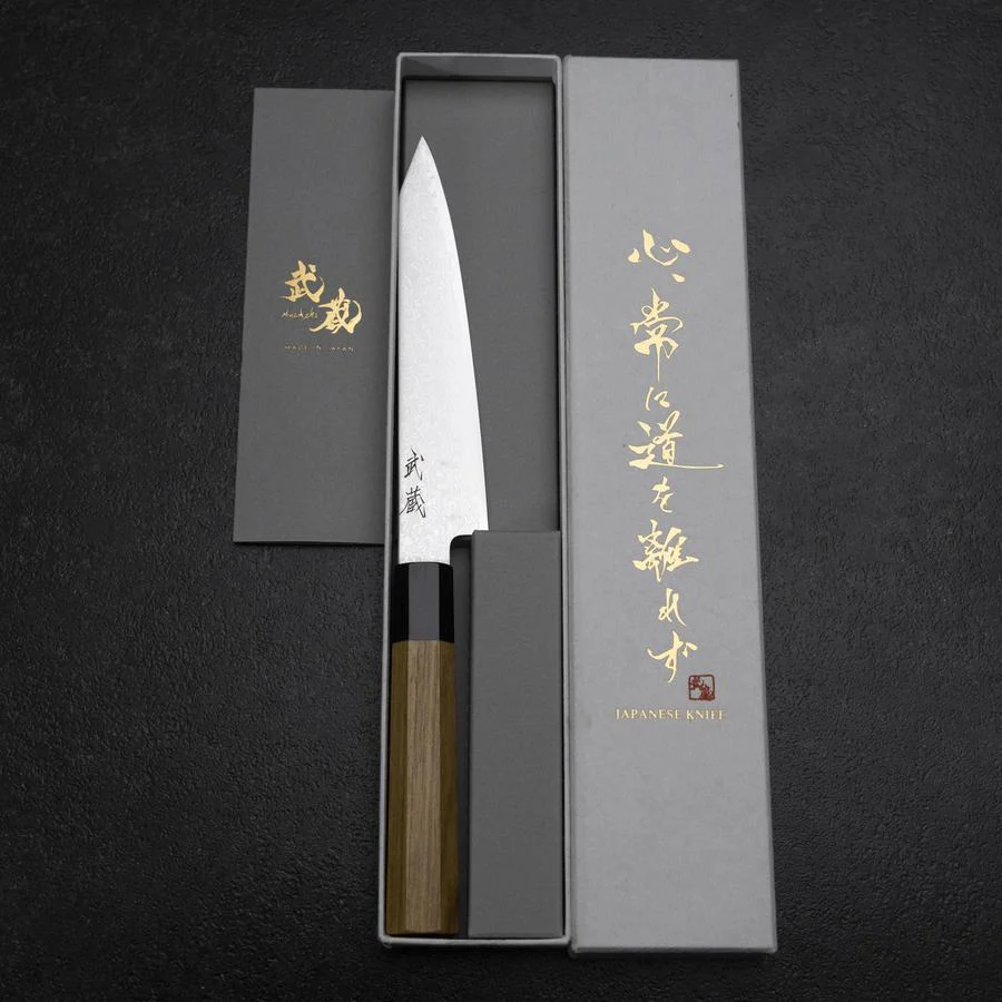 Kiritsuke Petty VG-10 Damast Zelkove Griff 145mm - Image 8