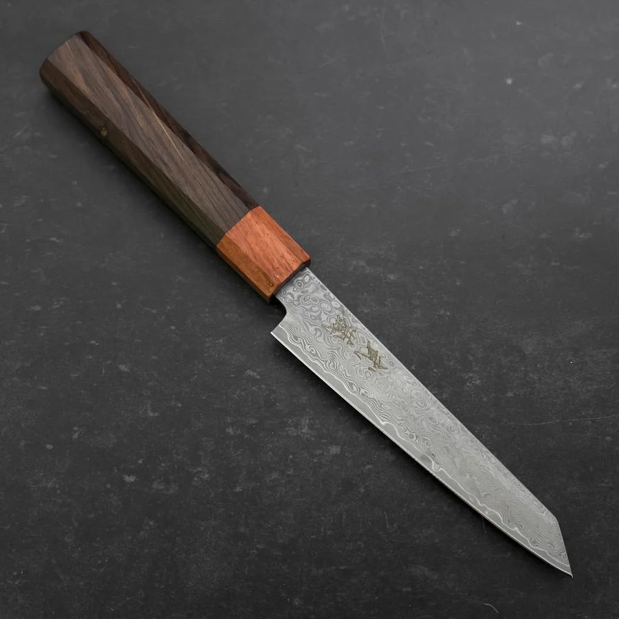 Kiritsuke Petty VG-10 Damast Rosen- und Ebenholz Griff 130mm