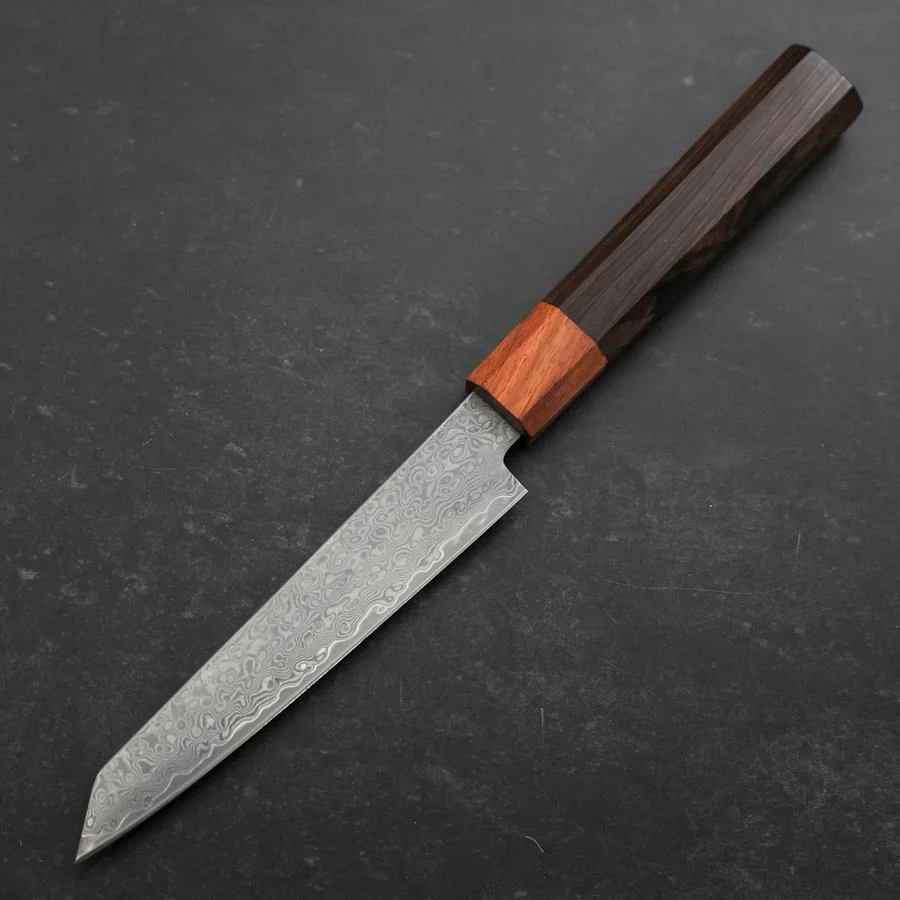 Kiritsuke Petty VG-10 Damast Rosen- und Ebenholz Griff 130mm - Image 2