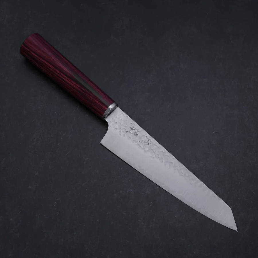 Kiritsuke Petty VG-10 Tsuchime Roter Westlicher Griff 150mm