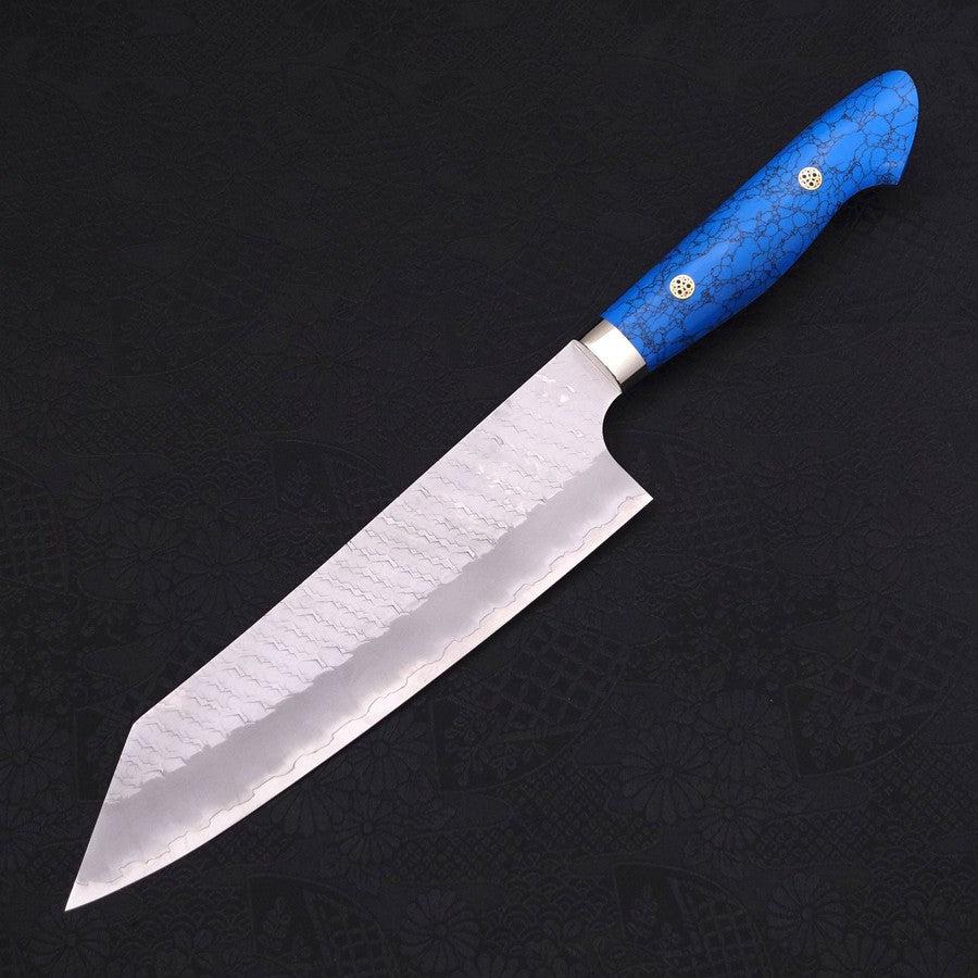 Kiritsuke SG-2 Tsuchime Blauer Türkis Griff 200mm - Image 2