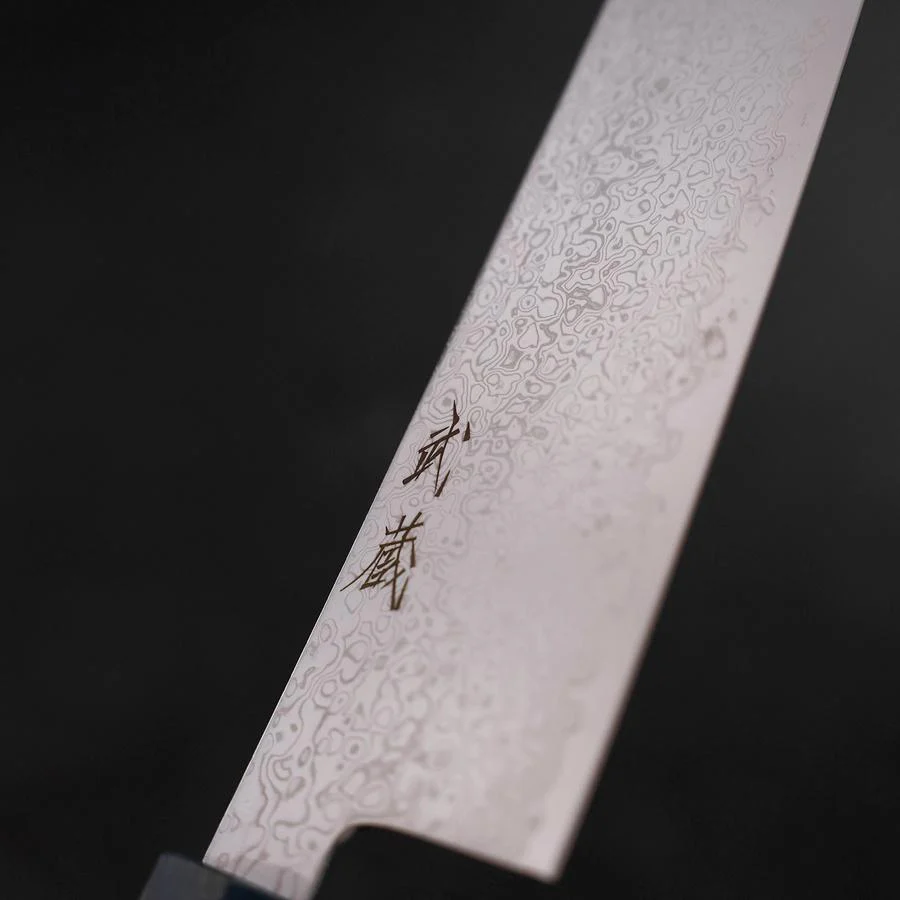 Kiritsuke SG-2 Wellen-Nickel Damast Ahornholz Griff 210mm - Image 3