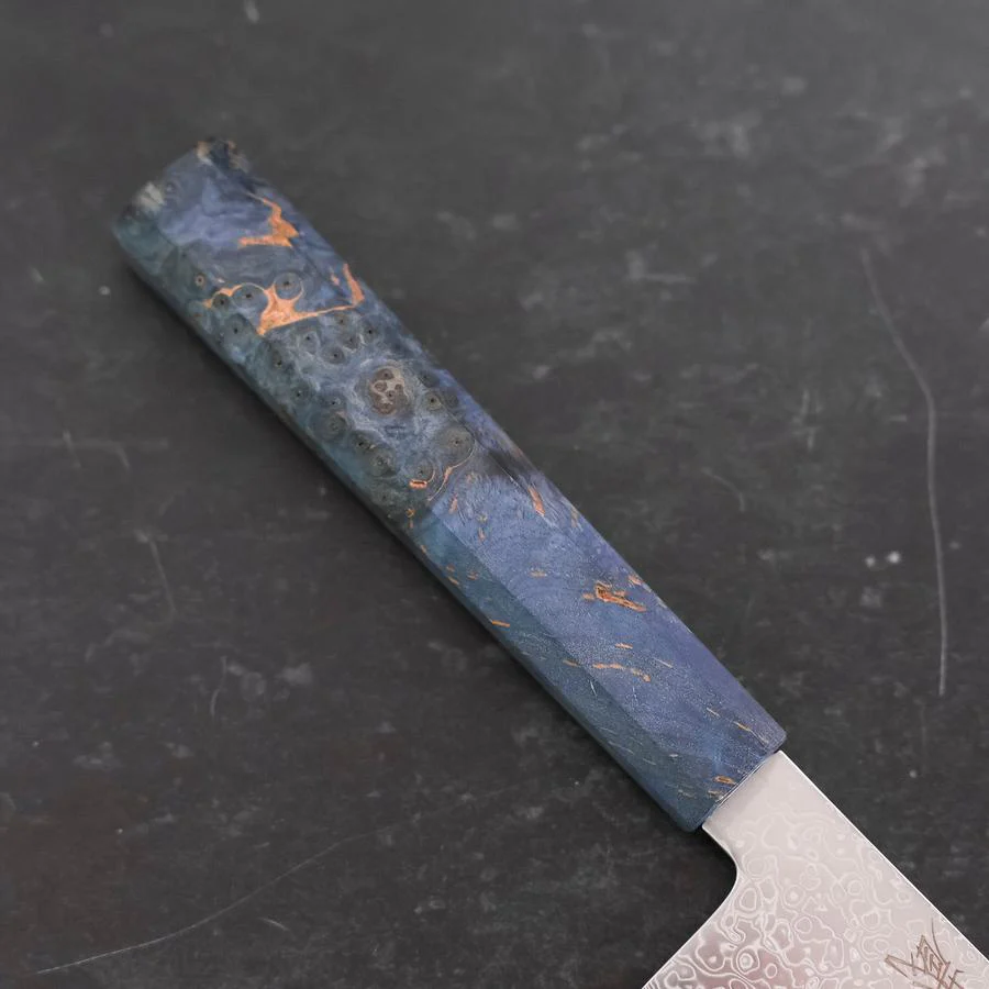 Kiritsuke SG-2 Wellen-Nickel Damast Ahornholz Griff 210mm - Image 6