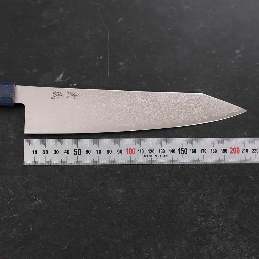 Kiritsuke SG-2 Wellen-Nickel Damast Ahornholz Griff 210mm - Image 7