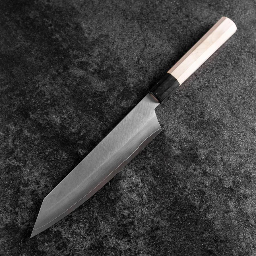Kiritsuke Silver Steel #3 Kasumi Büffelhorn und Magnolienholz Griff 200mm - Image 2