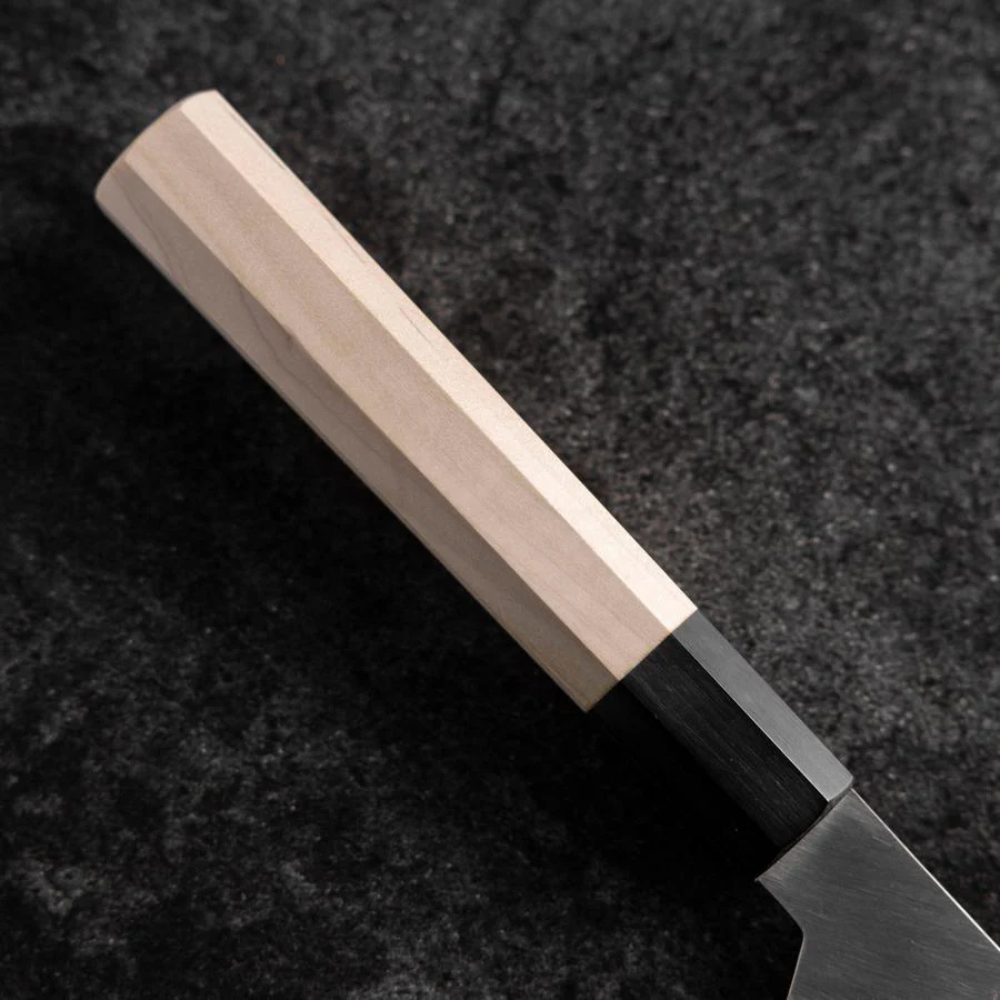 Kiritsuke Silver Steel #3 Kasumi Büffelhorn und Magnolienholz Griff 200mm - Image 6