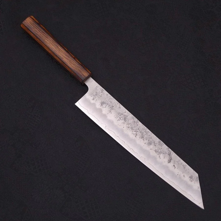 Kiritsuke Silver Steel #3 Nashiji Sumi Urushi Griff 240mm