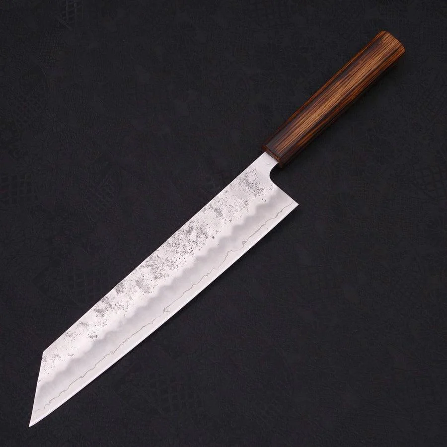 Kiritsuke Silver Steel #3 Nashiji Sumi Urushi Griff 240mm - Image 2