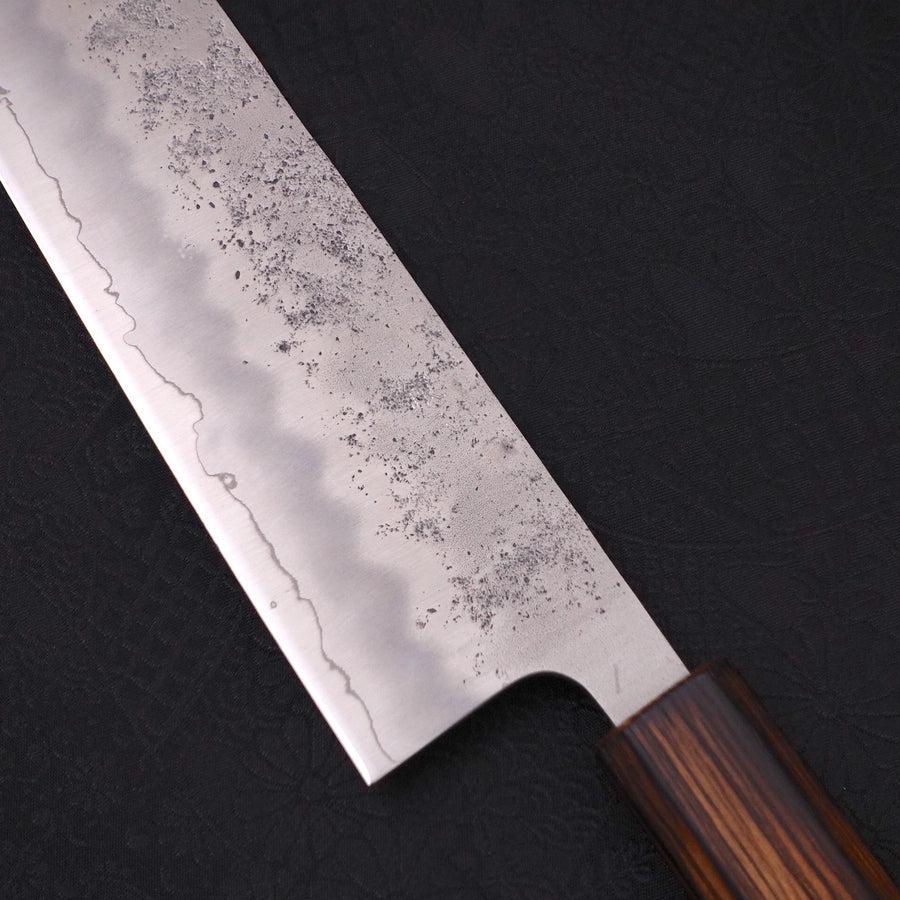 Kiritsuke Silver Steel #3 Nashiji Sumi Urushi Griff 240mm - Image 3