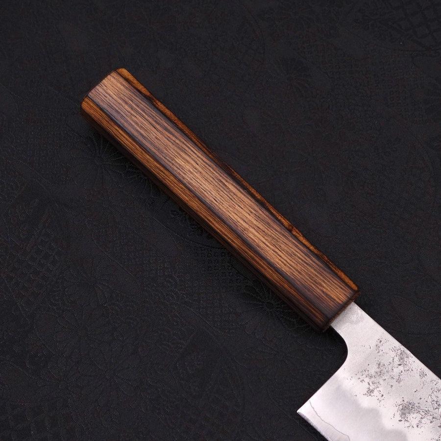 Kiritsuke Silver Steel #3 Nashiji Sumi Urushi Griff 240mm - Image 6