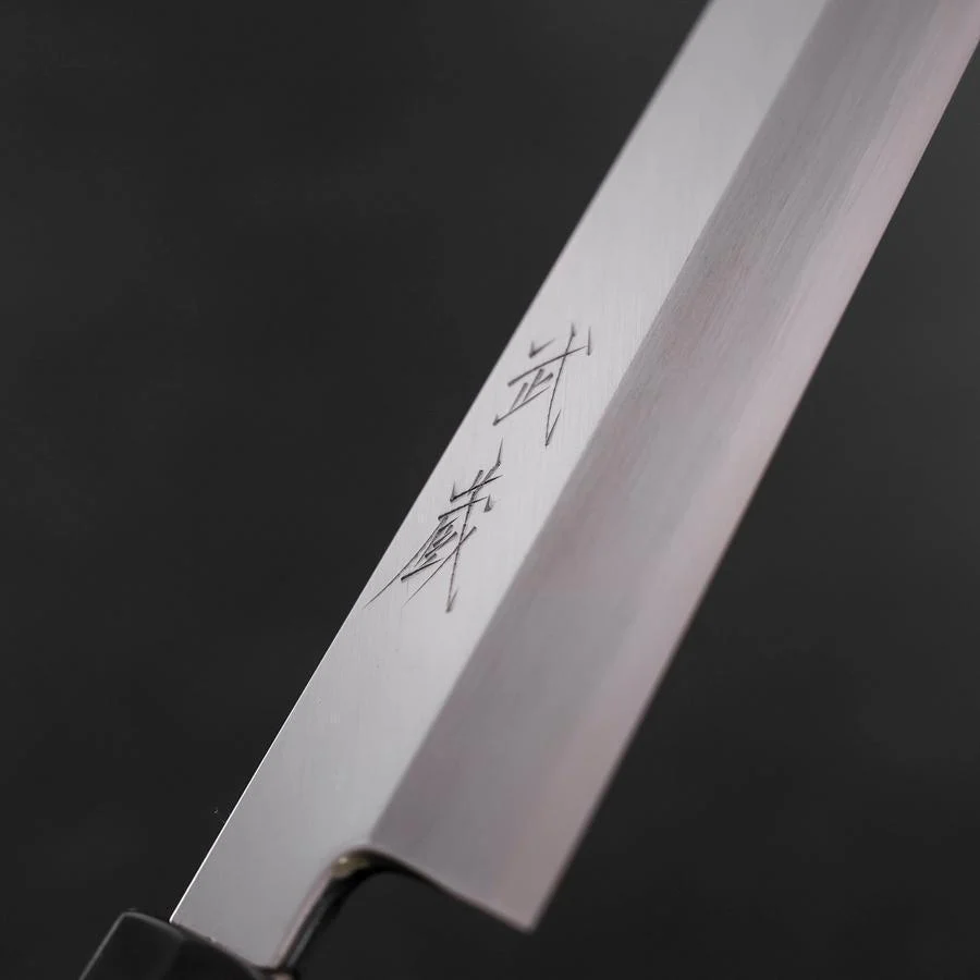 Kiritsuke Silver Steel #3 Poliert Büffelhorn und Ebenholz Griff 230mm - Image 3