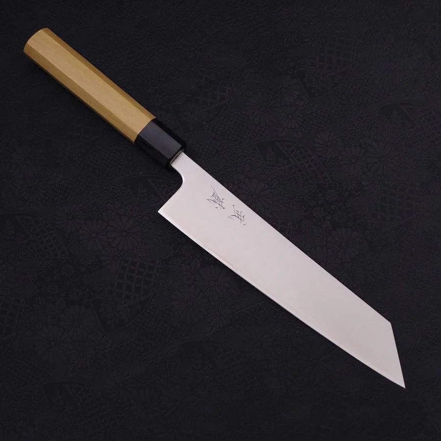 Kiritsuke Silver Steel #3 Poliert Büffelhorn und Magnolienholz Griff 210mm