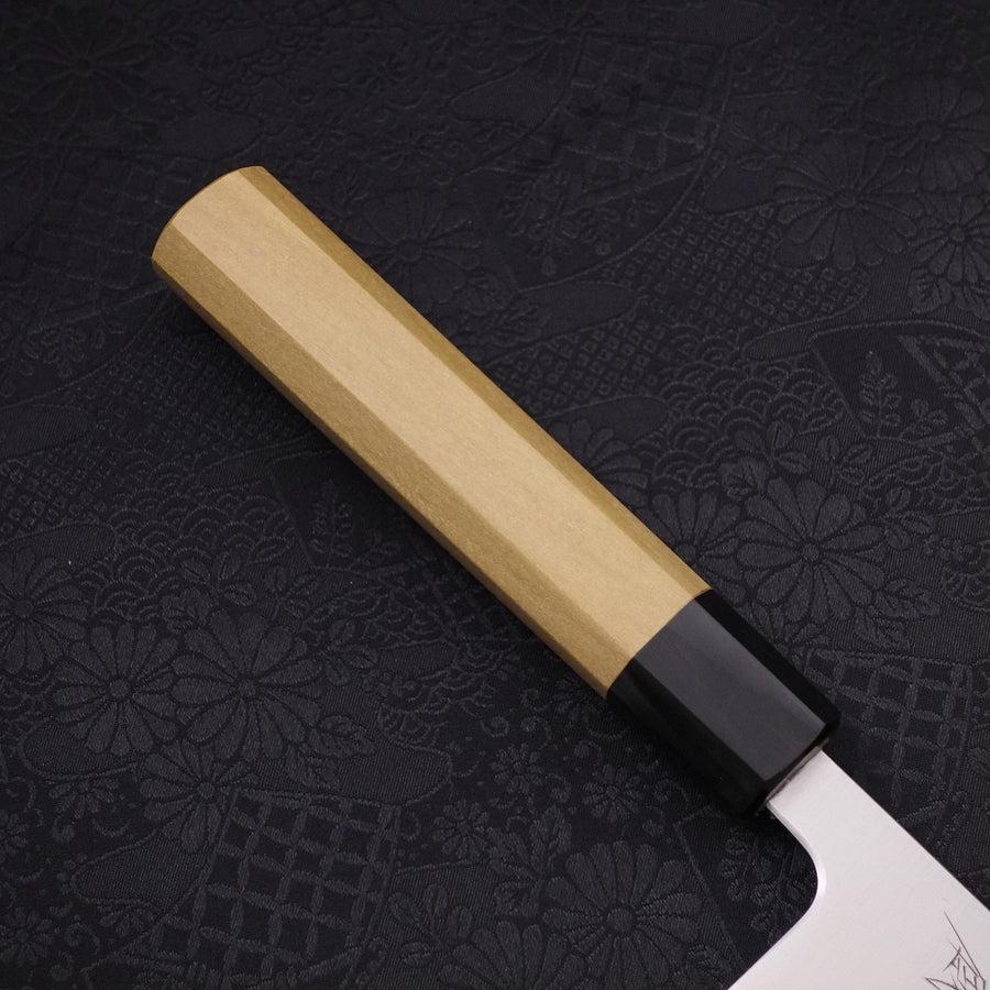 Kiritsuke Silver Steel #3 Poliert Büffelhorn und Magnolienholz Griff 210mm - Image 6