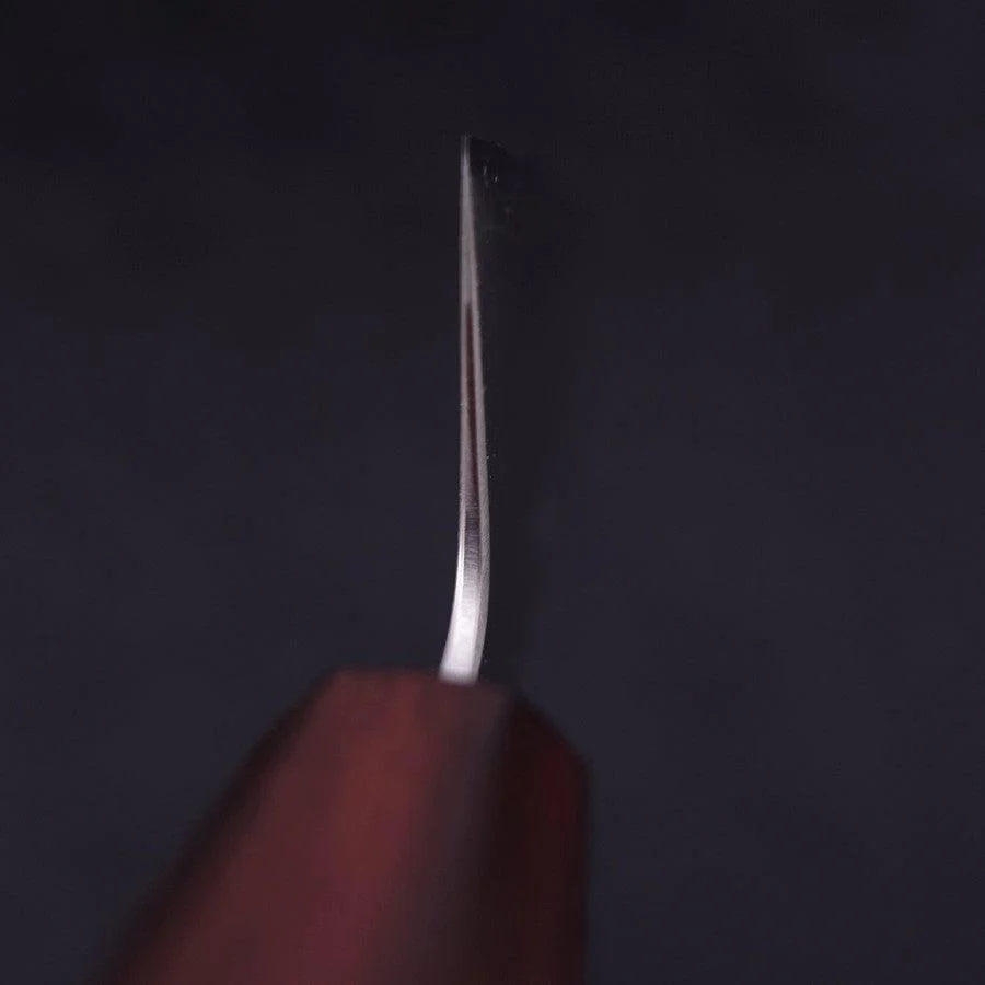 Kiritsuke Silver Steel #3 Poliert Lila Urushi Griff 210mm - Image 4