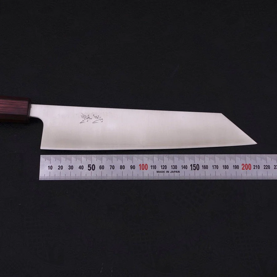 Kiritsuke Silver Steel #3 Poliert Lila Urushi Griff 210mm - Image 7