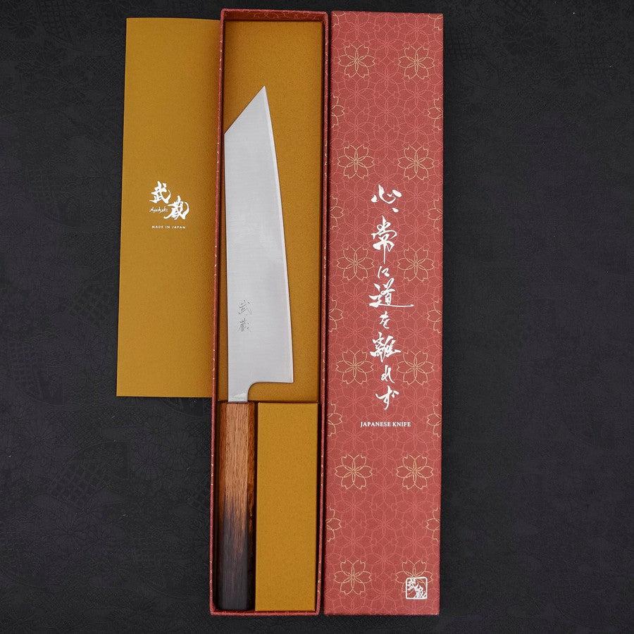 Kiritsuke Silver Steel #3 Poliert Yaki Urushi Griff 210mm - Image 8