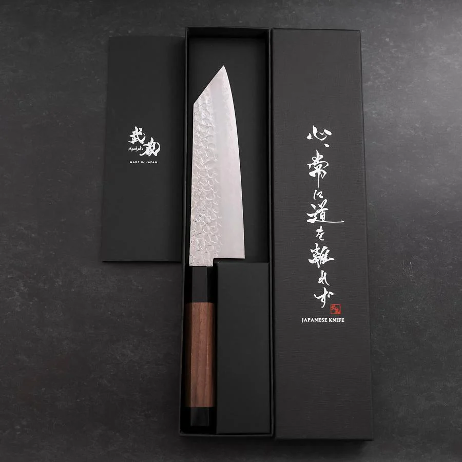 Kiritsuke Silver Steel #3 Tsuchime Walnussholz Griff 170mm - Image 8