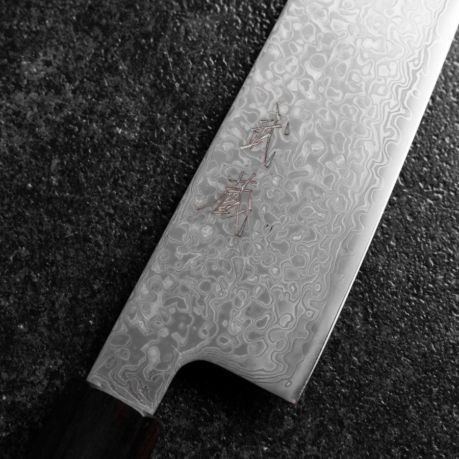 Kiritsuke SLD Schwarzer Damast Ebenholz Griff 205mm - Image 3