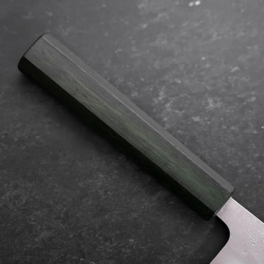 Kiritsuke SLD Nashiji Washi Grüner Urushi Griff 210mm - Image 6