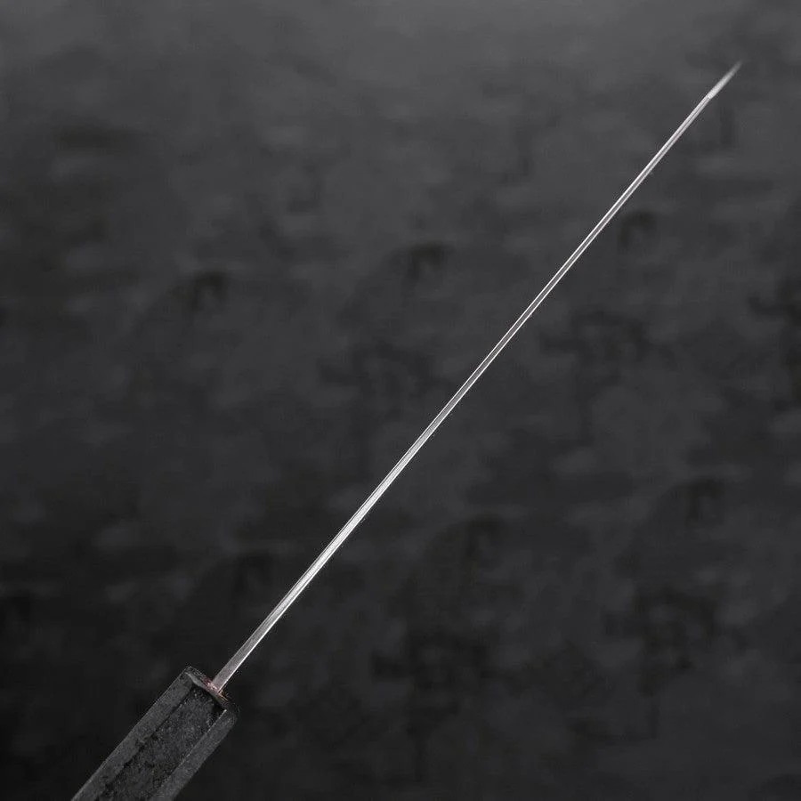 Kiritsuke SLD Wellen Nickel Damast Schwarzer Ishime Urushi Griff 210mm - Image 5