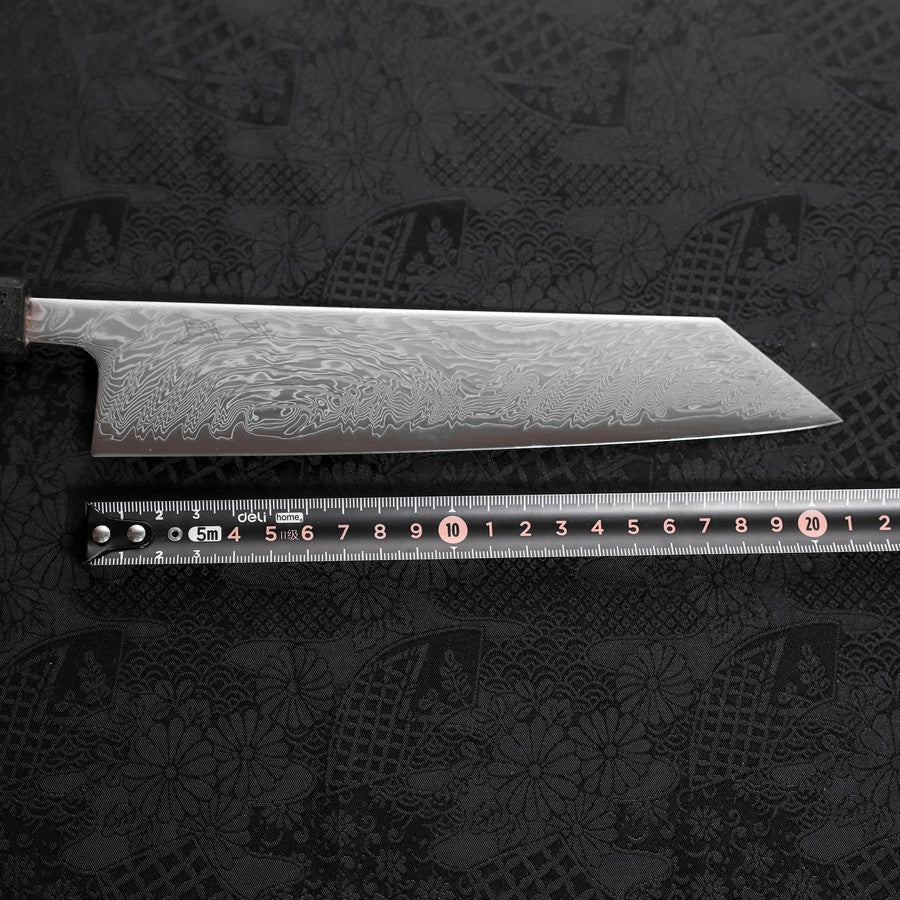 Kiritsuke SLD Wellen Nickel Damast Schwarzer Ishime Urushi Griff 210mm - Image 7