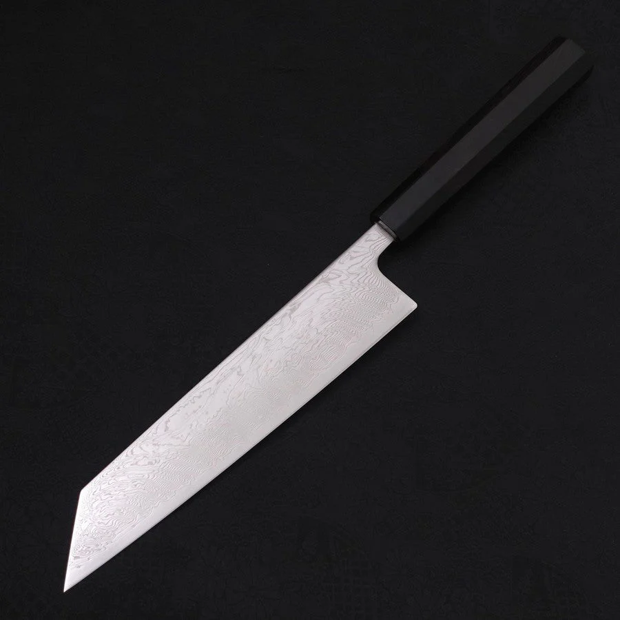 Kiritsuke SLD Wellen Nickel Damast Büffelhorn und Ebenholz Griff 210mm - Image 2