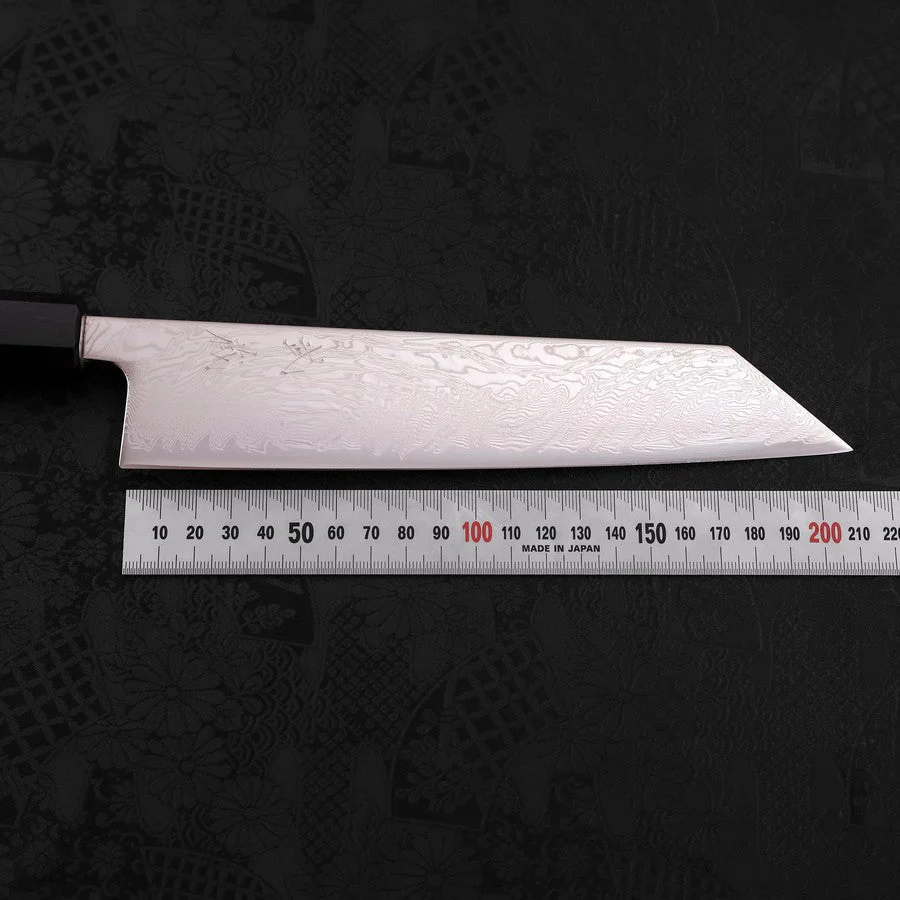 Kiritsuke SLD Wellen-Nickel Damast Walnussholz Griff 210mm - Image 7