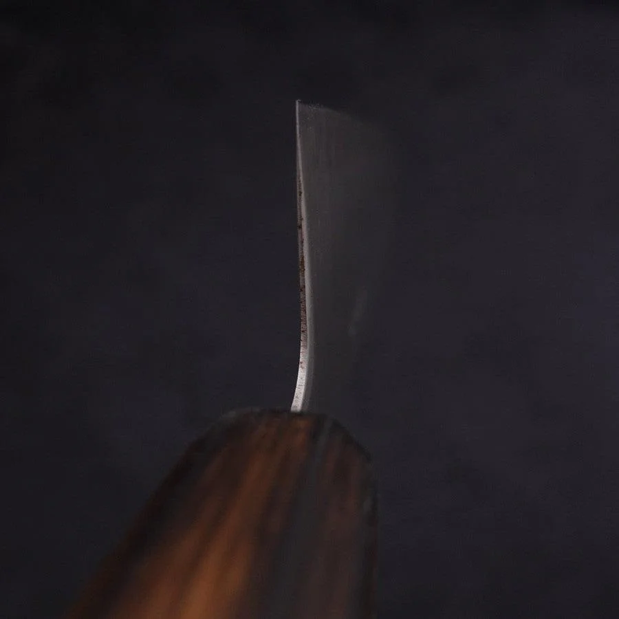 Kiritsuke Aogami-Super Edelstahlummantelung Poliert Sumi Urushi Griff 210mm - Image 4