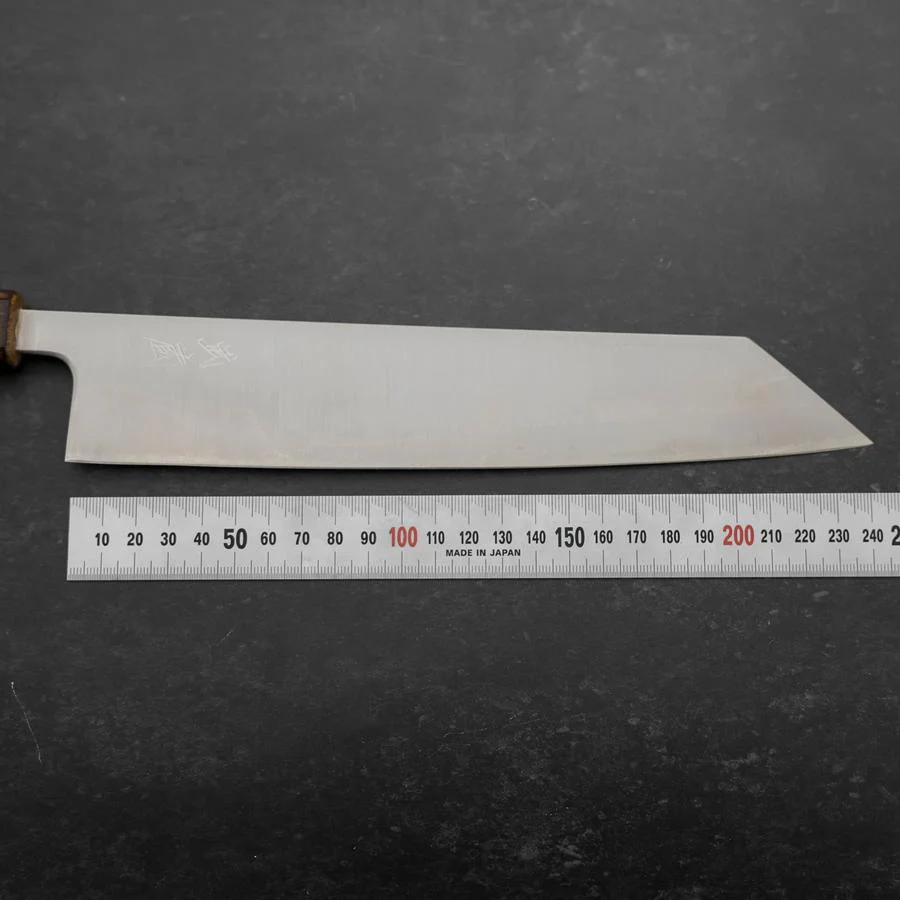 Kiritsuke Edelstahlummantelung Blue Super Poliert Sumi Urushi Griff 240mm - Image 7